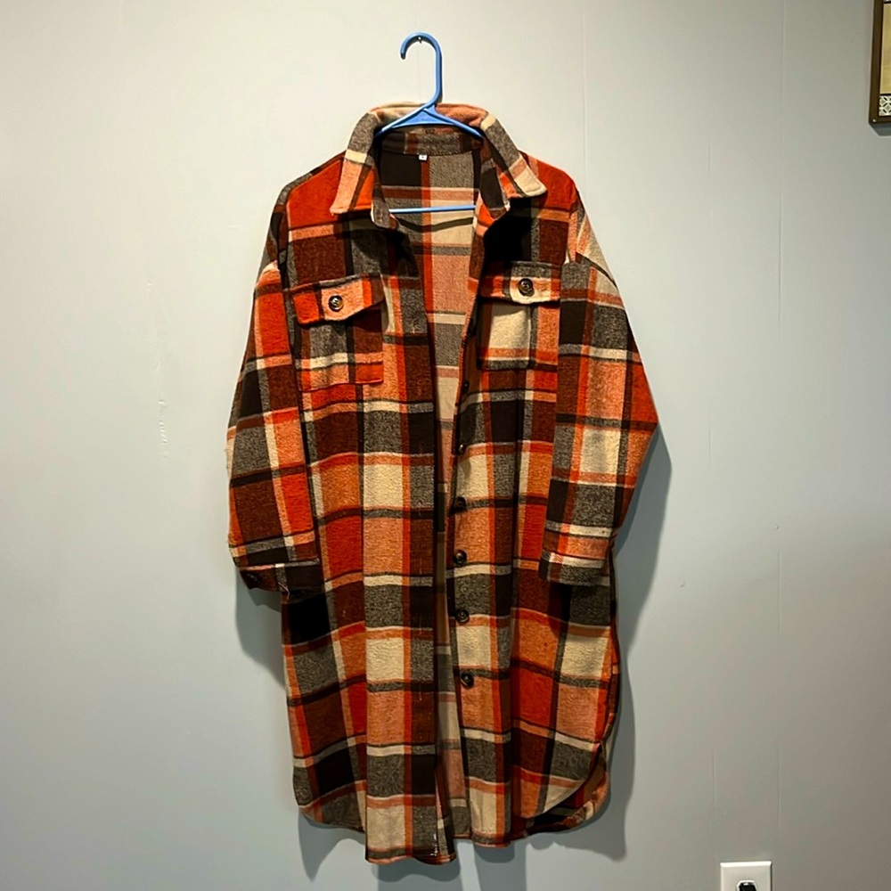 Trendy "Shacket" Flannel/Jacket